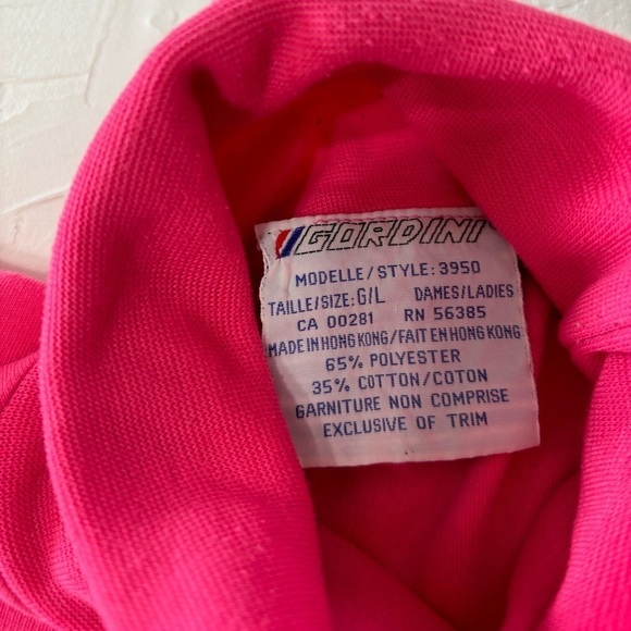 Vintage Gordini Lake Louise Ski Base Layer Top - Picture 4 of 8